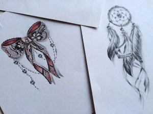 Sexy tattoo design idea for woman by Maingriz.com